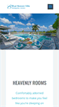 Mobile Screenshot of blueheavenvilla.com